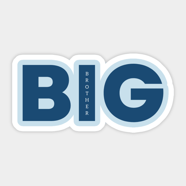 Big Brother Sticker by OSGTEES